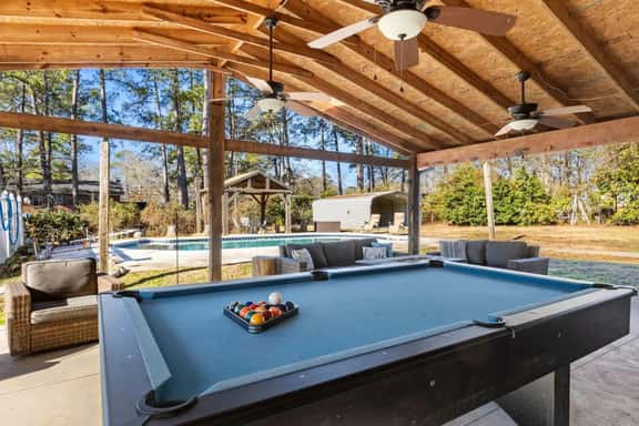 Spacious Oasis With Pool | Near Harbison | 5BR - Image 1